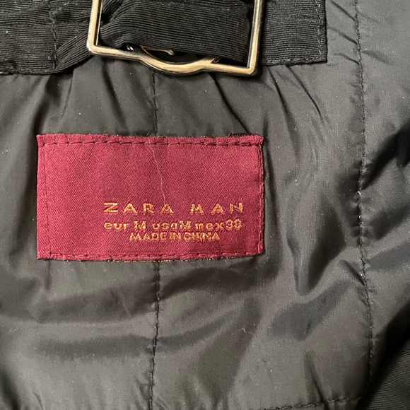 ❗️SOLD❗️Zara Men’s Waterproof Black Jacket - Picture 3 of 8